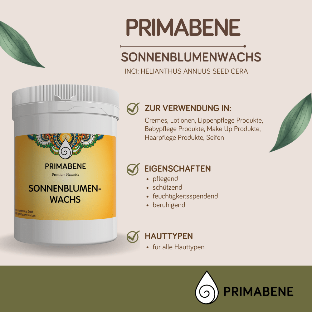 Bild von Sonnenblumenwachs